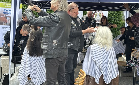 Die Barber Angels in Aktion
